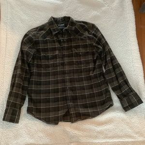 FILSON WESTERN TRIM FIT FLANNEL MEN’S MEDIUM SHIRT